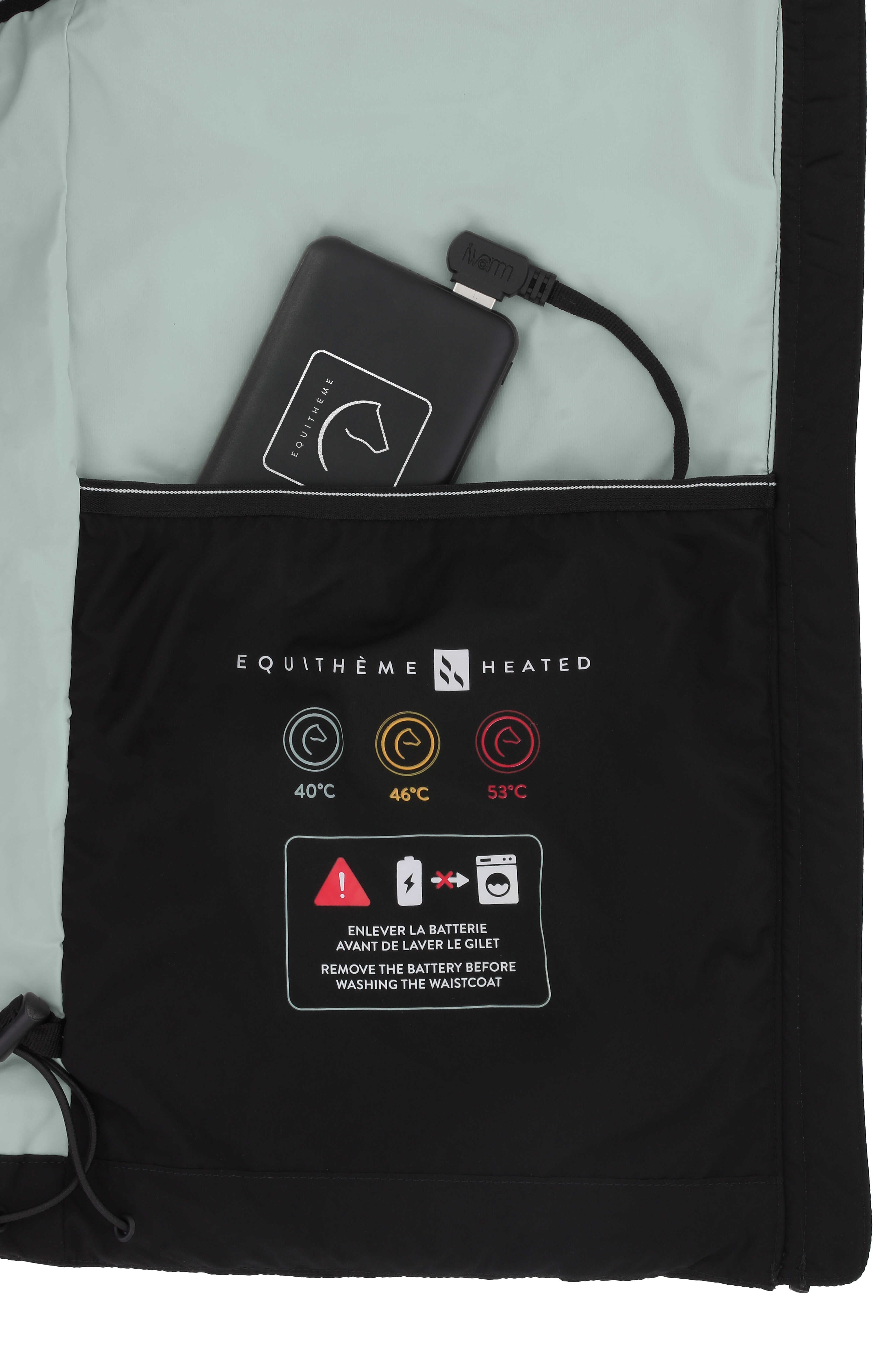 Batterie pour gilet chauffant EQUITHÈME