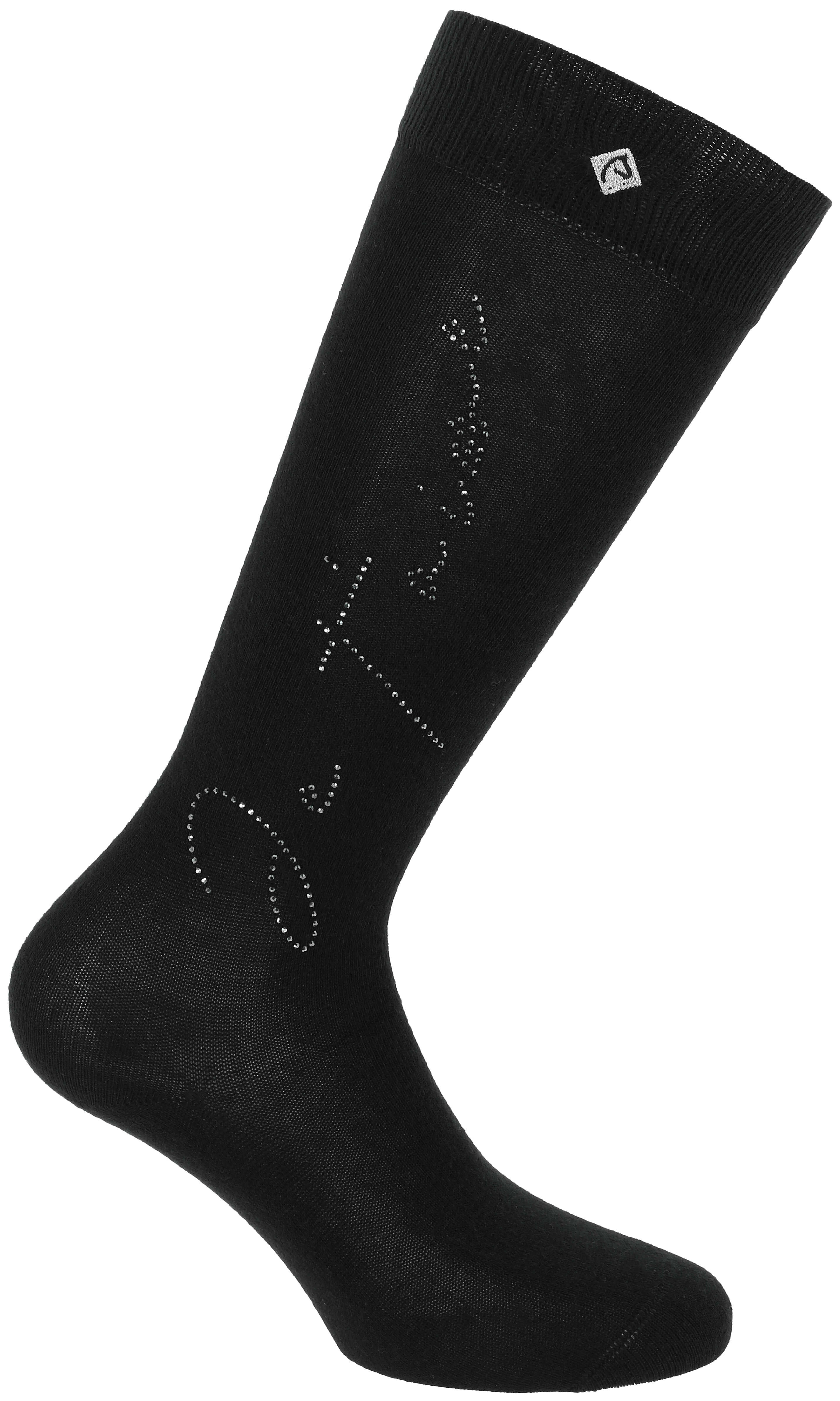 Chaussettes “Je t’aime – Cassis” – Équithème