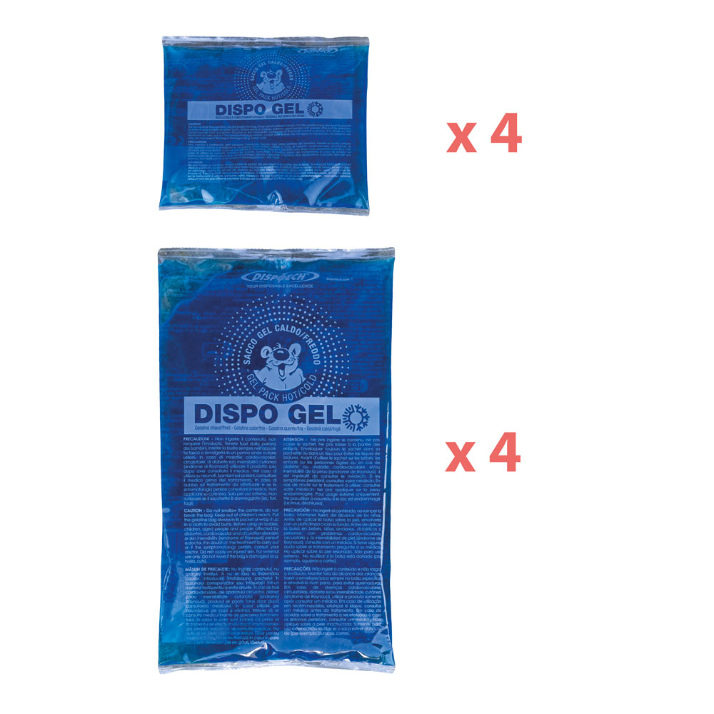 Set mit Kältegelpackungen für FÉROE Kältegamaschen