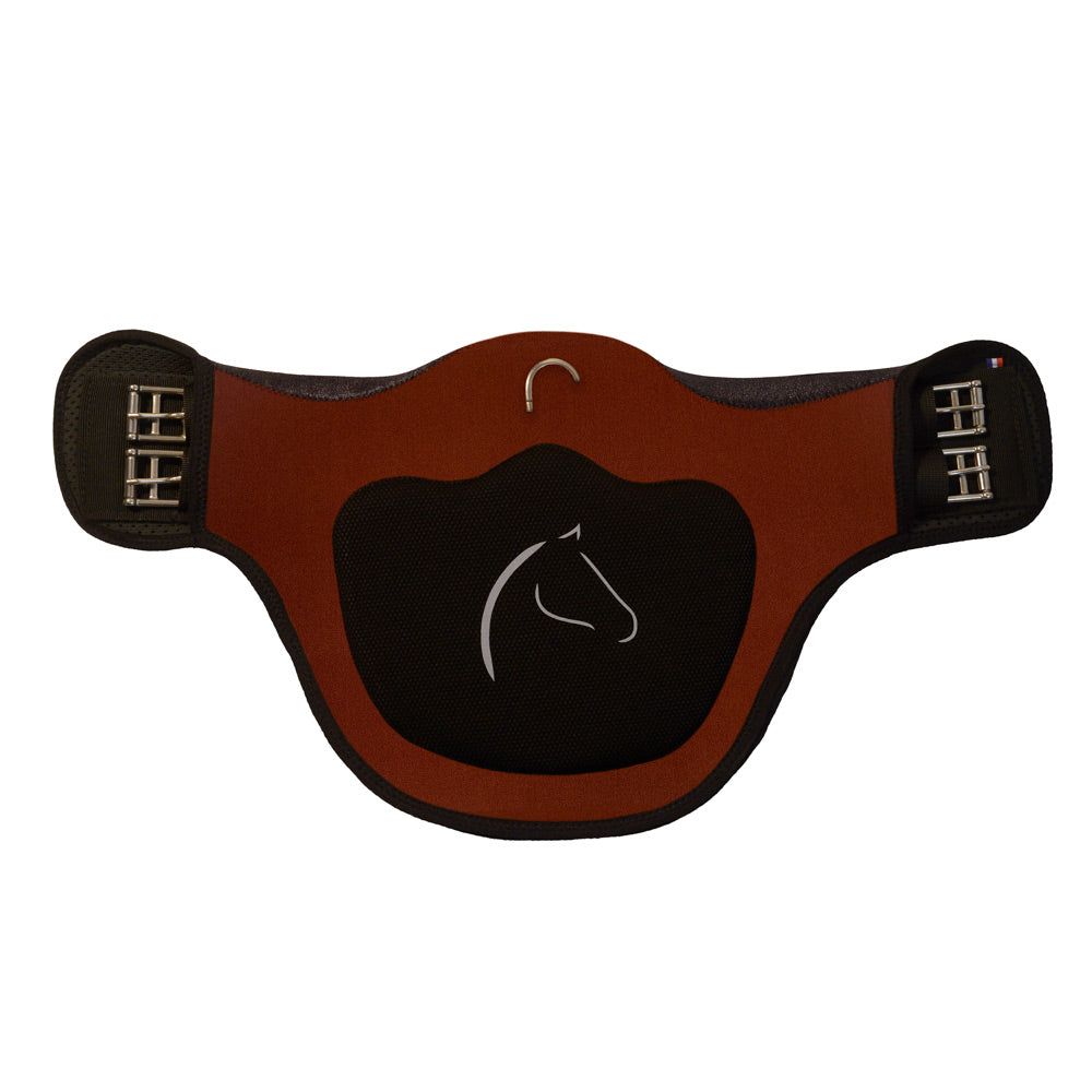 Sangle bavette courte néoprène CALVIN élastique Picasso for horses