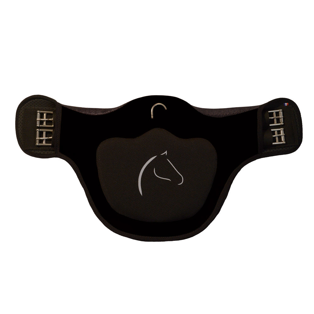 Sangle bavette courte néoprène CALVIN élastique Picasso for horses