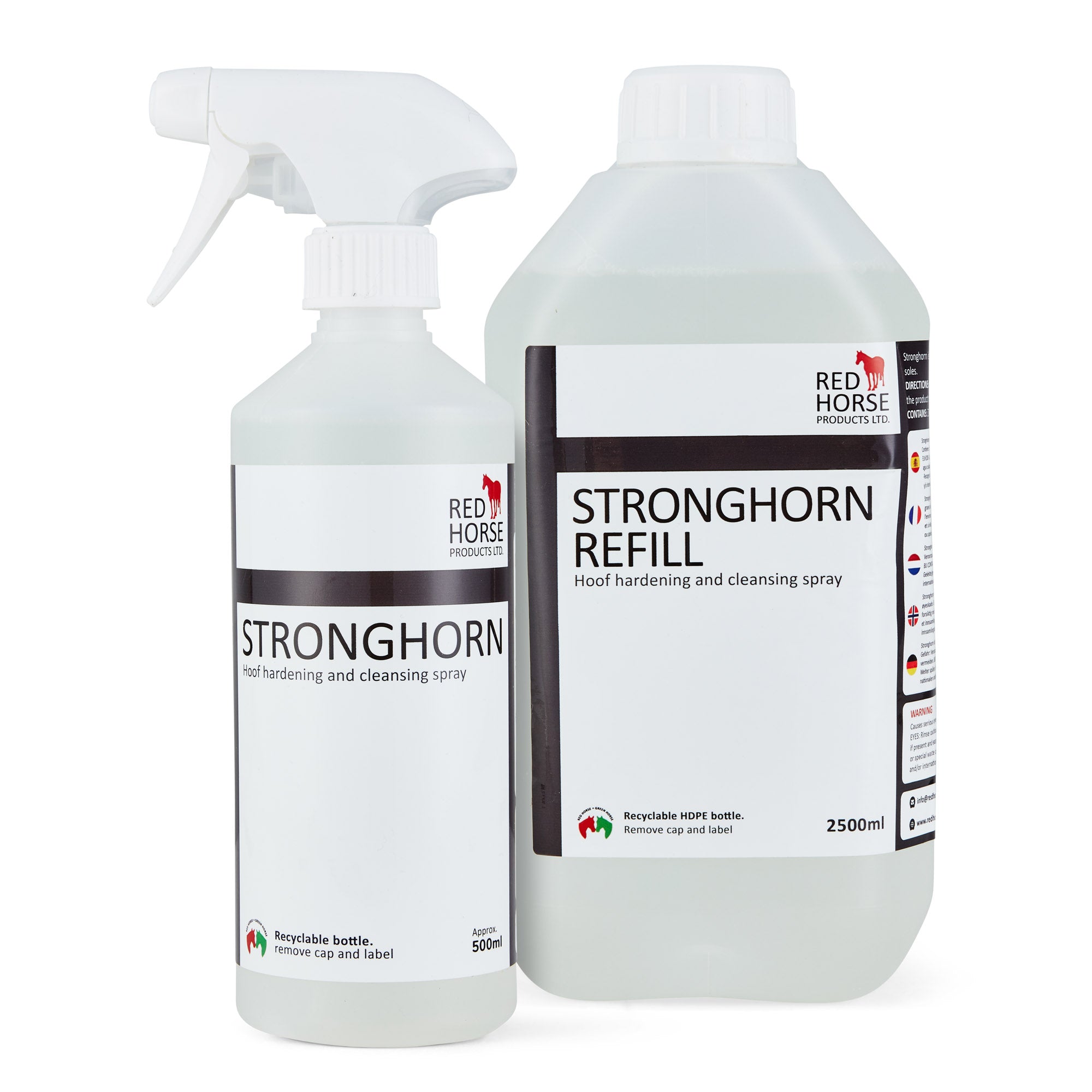 Stronghorn – Spray durcisseur et assainissant pour sabots