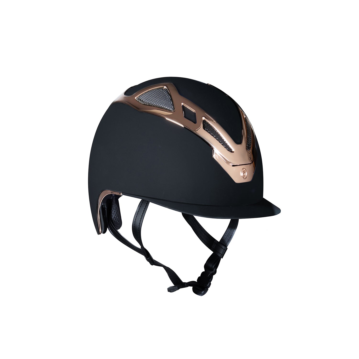 Casque Apex Chrome Noir mat/rose gold