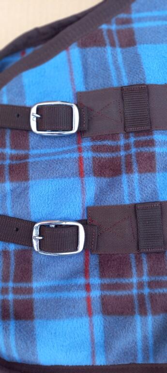 Chemise polaire Equitheme Carreaux petite taille