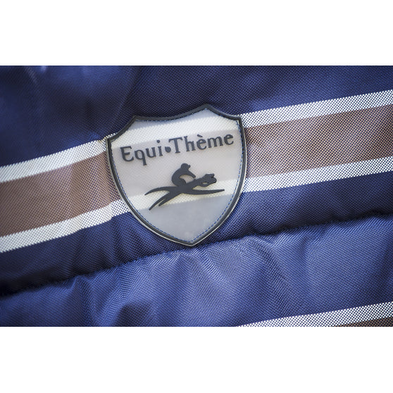 Couverture d'écurie Equitheme Colorado rayures 400g