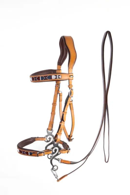 Esprit Hackamore Zaumzeug mit Zügel