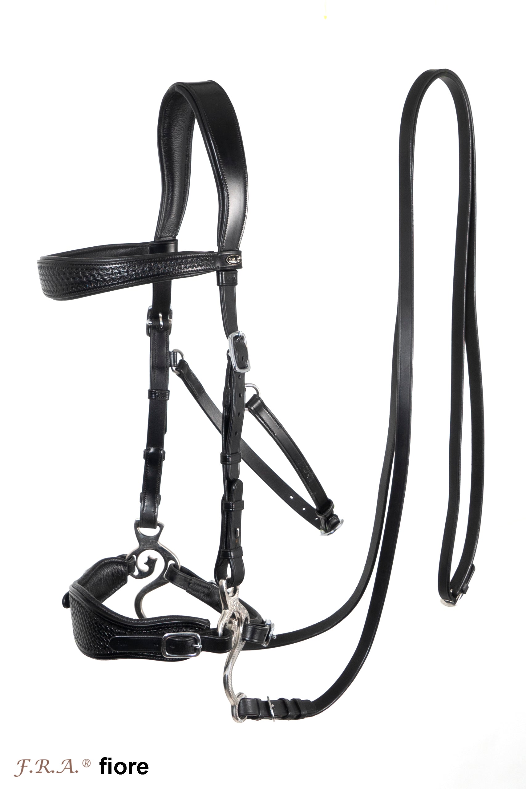 Fiore Hackamore Zaumzeug mit Zügel