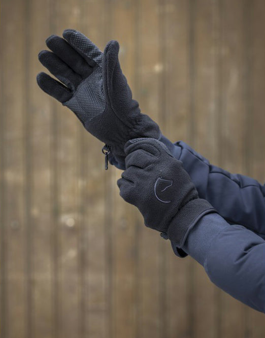 Equitheme Picot Fleecehandschuhe