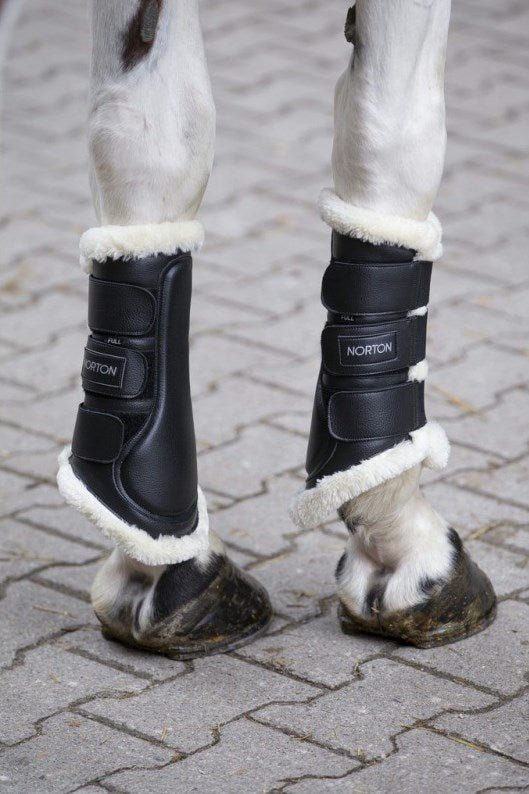 Norton Geschlossene Gamaschen Synthetisches Schaffell