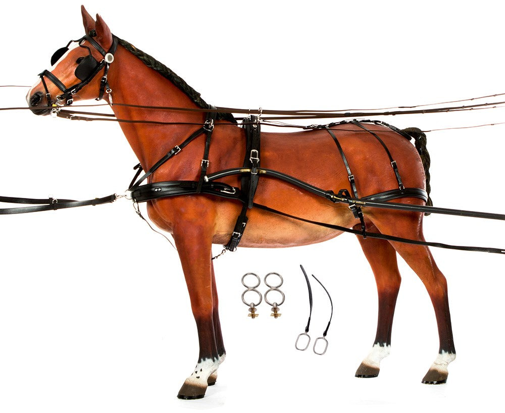 Harnais Classic Brancardier de Tandem Zilco Cheval complet