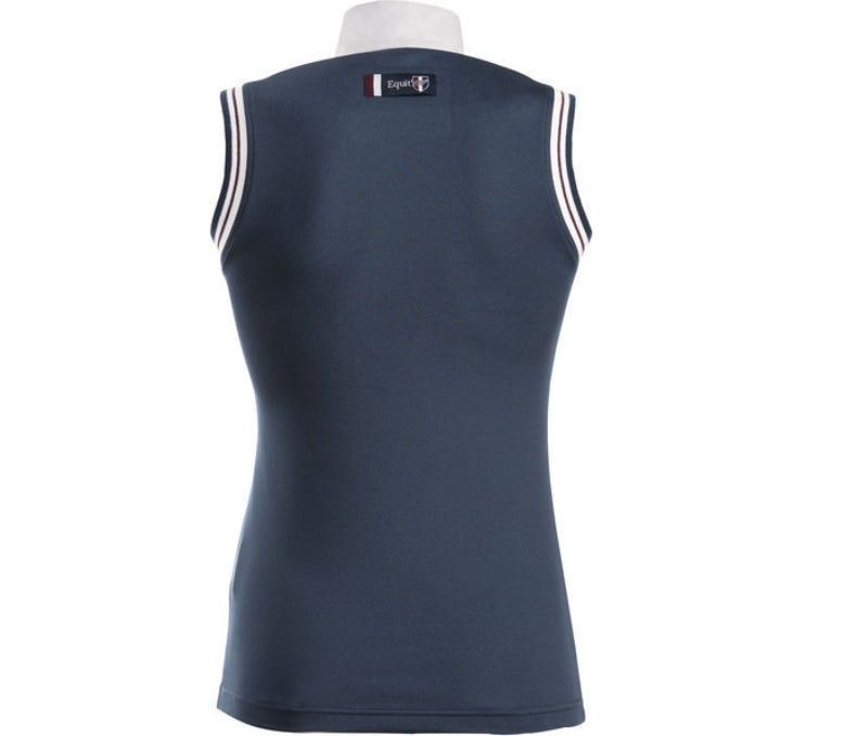 EQUIT'M EL competition polo shirt without sleeves