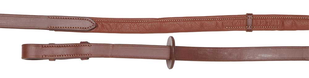 Extra weich gepolsterte Lederzügel