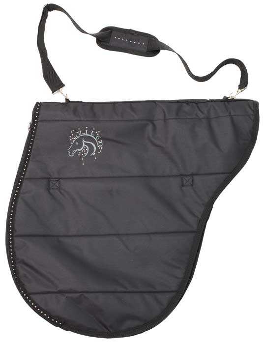 Zilco Dressur-Satteltasche mit Strasssteinen