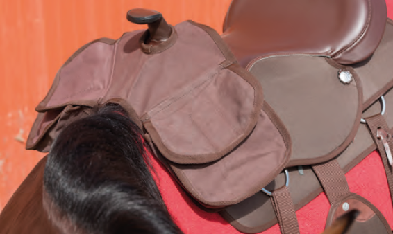 WESTRIDE PM Westernsatteltaschen für Sattelknauf