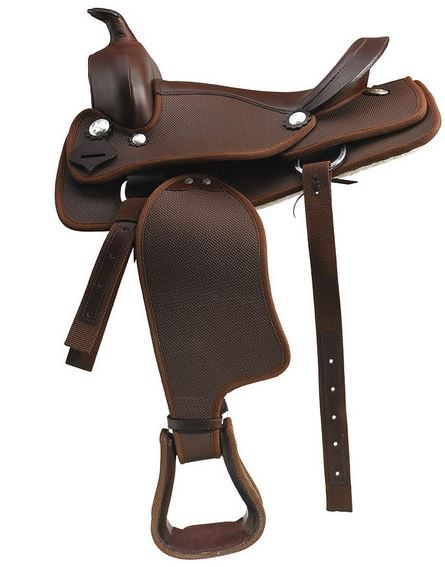 Synthetischer Westernsattel WESTRIDE