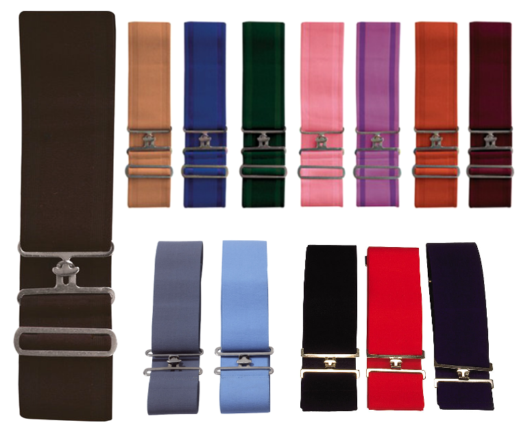 Einfarbiger elastischer Deckengurt