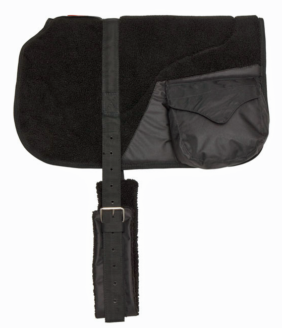 Zilco Reitdecke aus synthetischem Schaffell mit Taschen