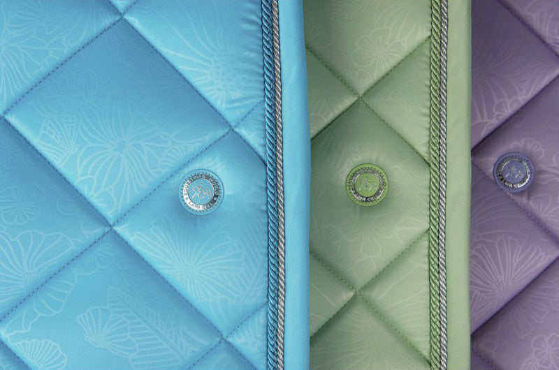 Lami-Cell Floral Saddle Pad