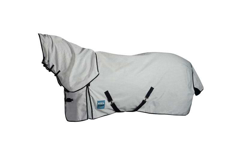 Couverture d’été WeatherBeeta Kool Coat Classic avec sursangles – Combo Neck