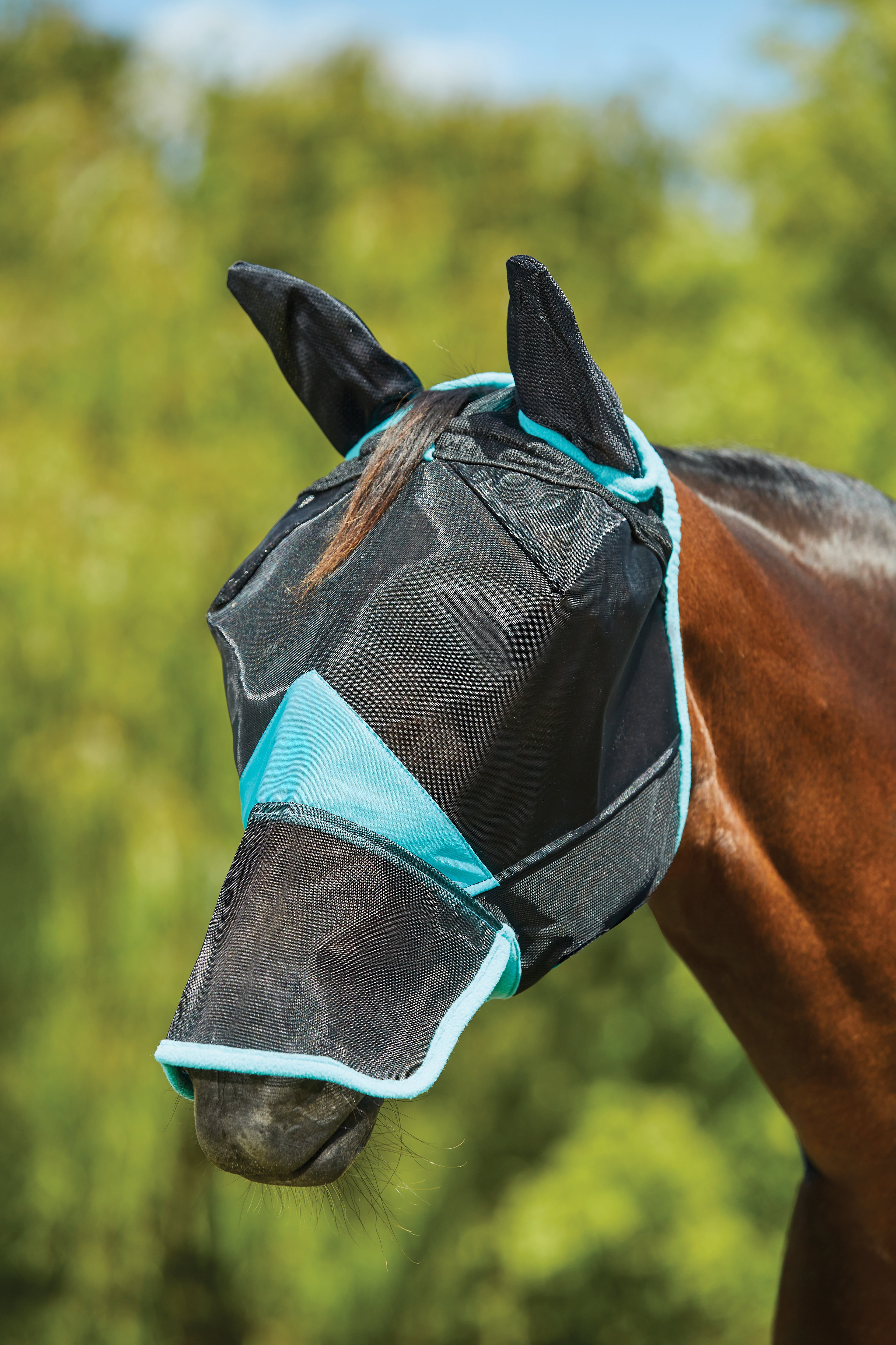 ComFiTec Deluxe masque à mailles fines avec oreilles et nez