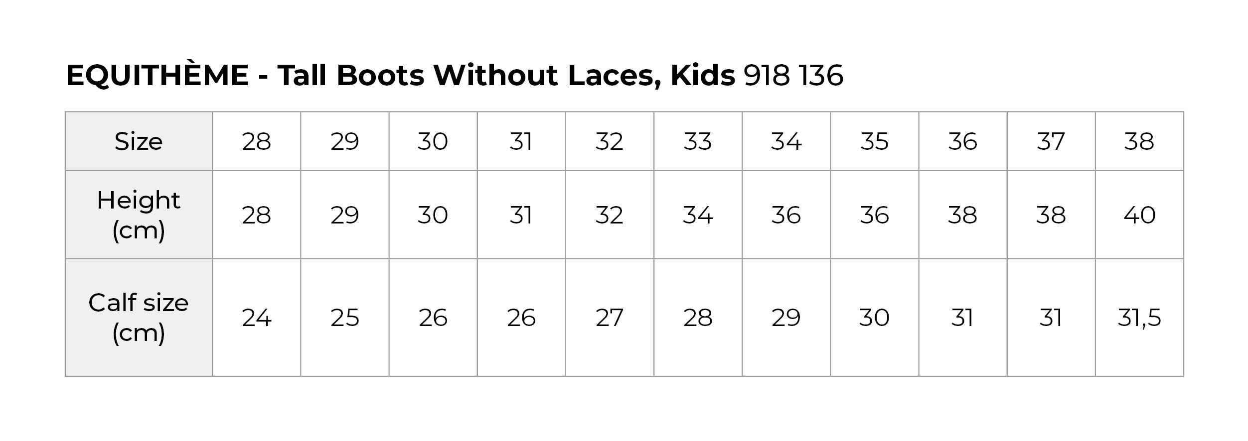 Bottes sans lacet EQUITHÈME - Enfant