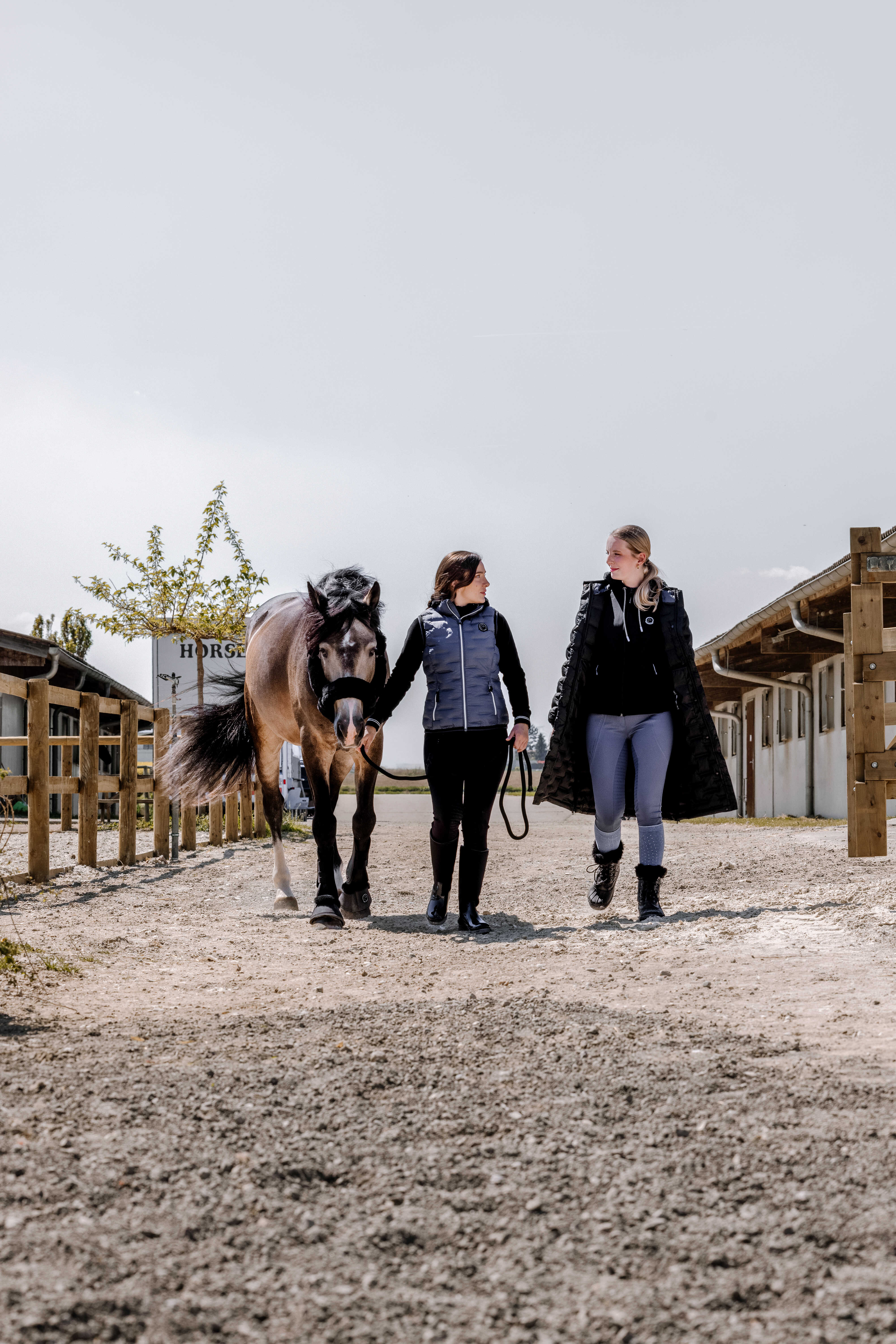 Veste longue Je t’aime EQUITHÈME – Vanessa
