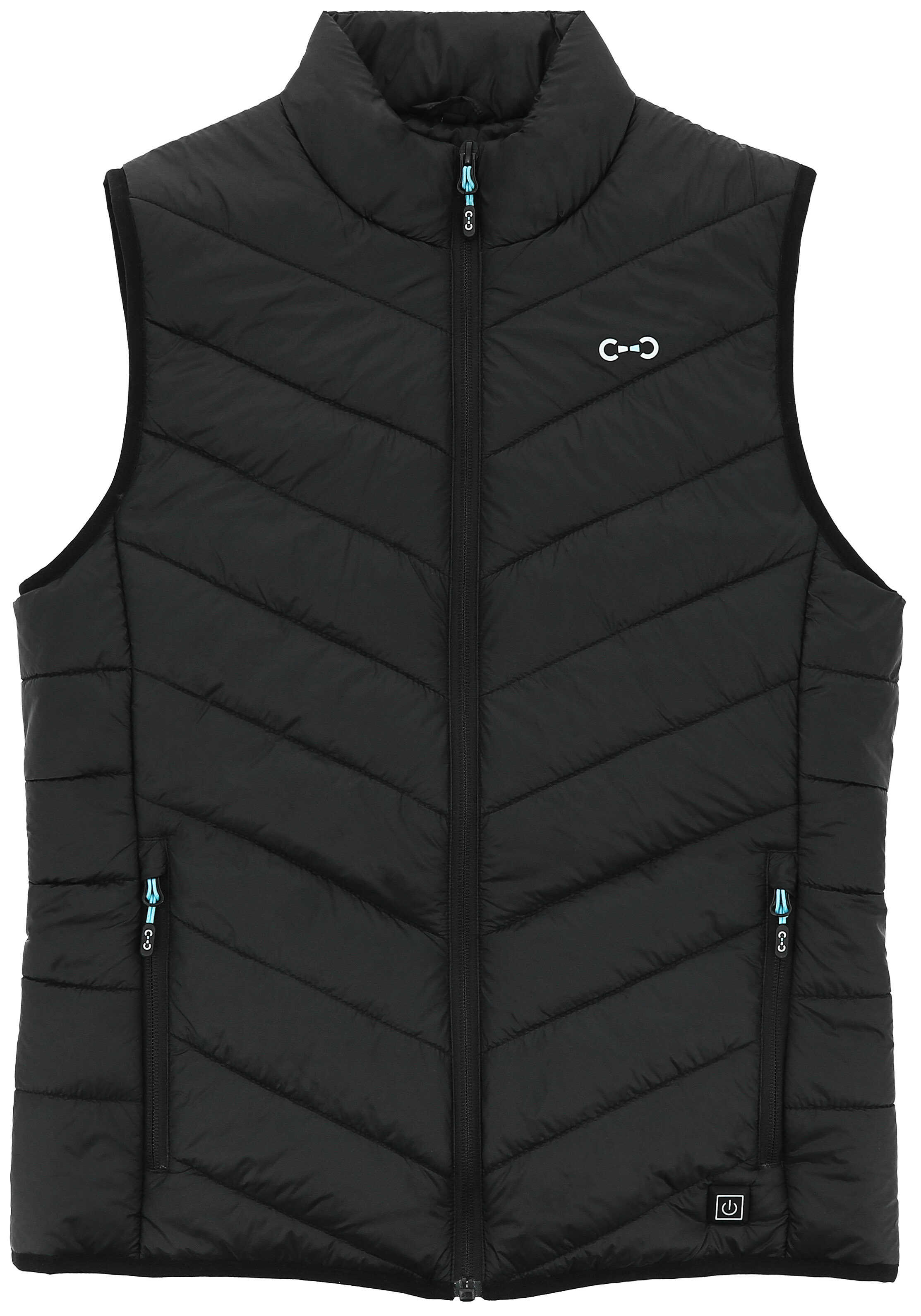 Gilet chauffant RIDING WORLD unisex - Royal (Batterie vendue séparément)