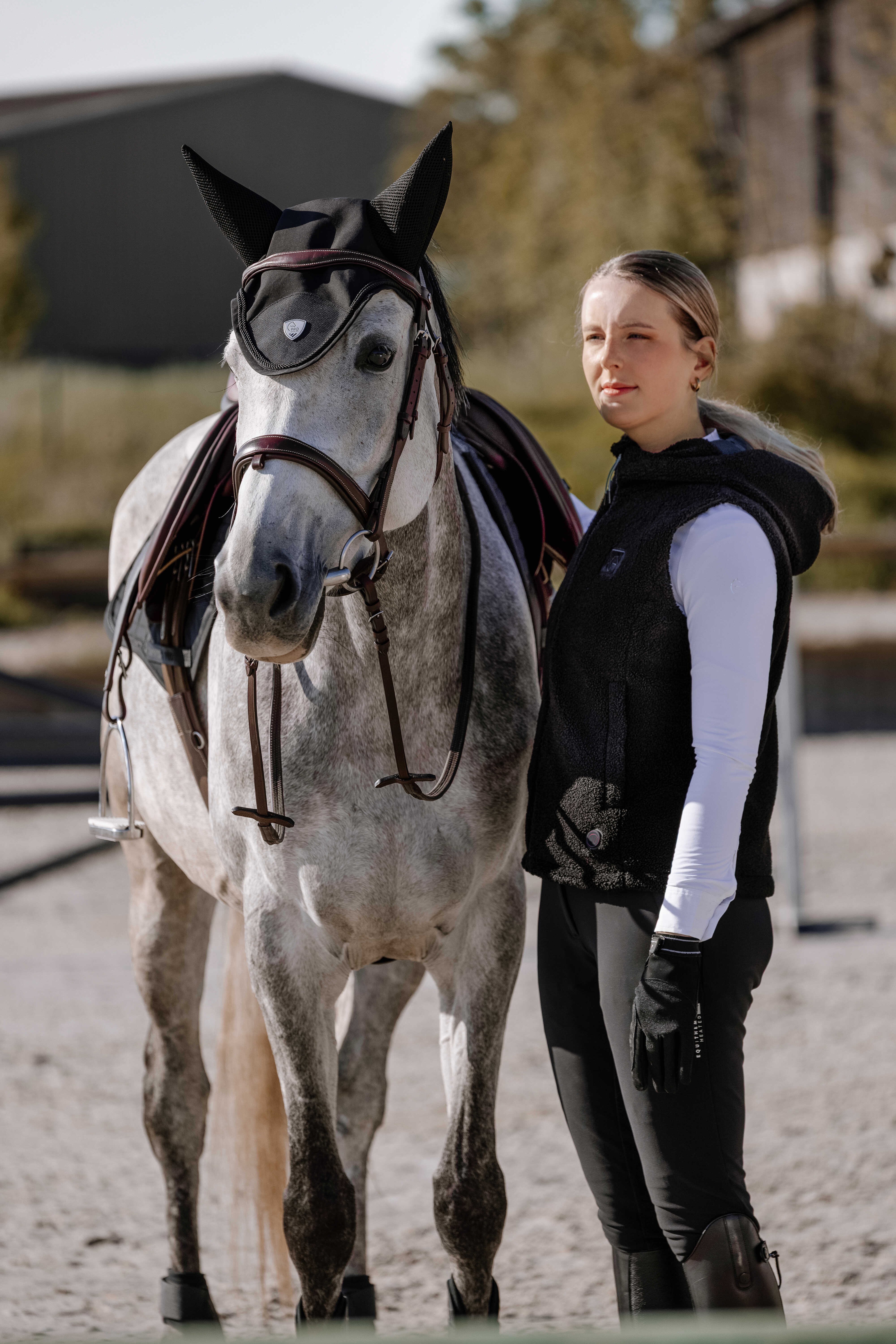 Gilet polaire chauffant EQUITHÈME Heated – Valery  (Batterie vendue séparément)