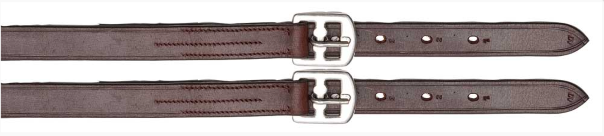 Étrivières Aintree en cuir lisse