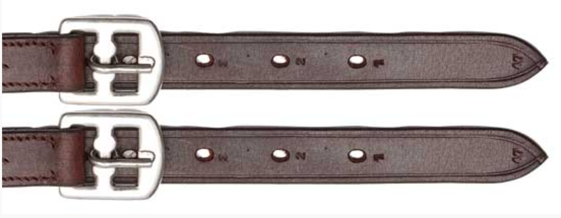 Étrivières Aintree en cuir lisse