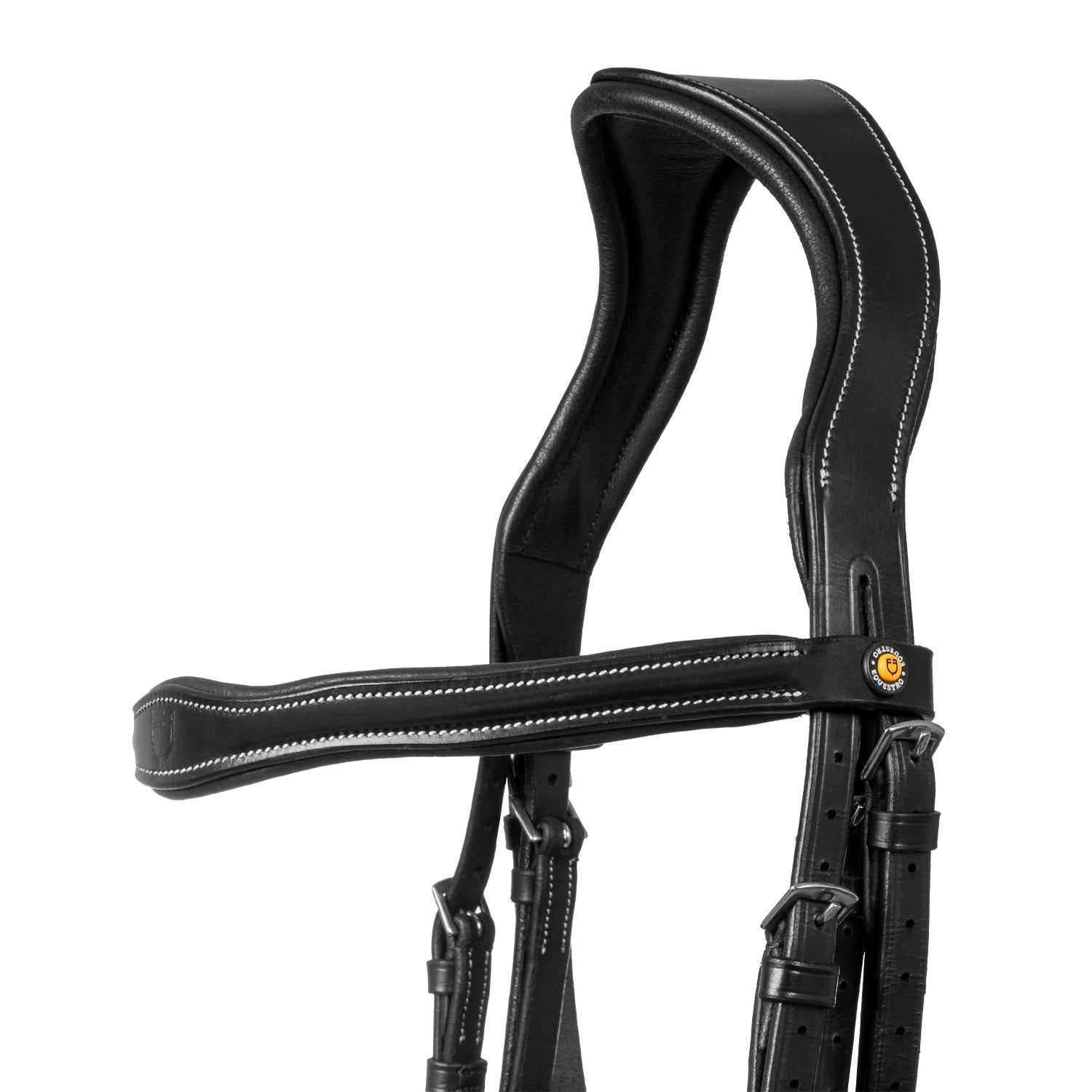 Bridon anatomique en cuir italien Equestro