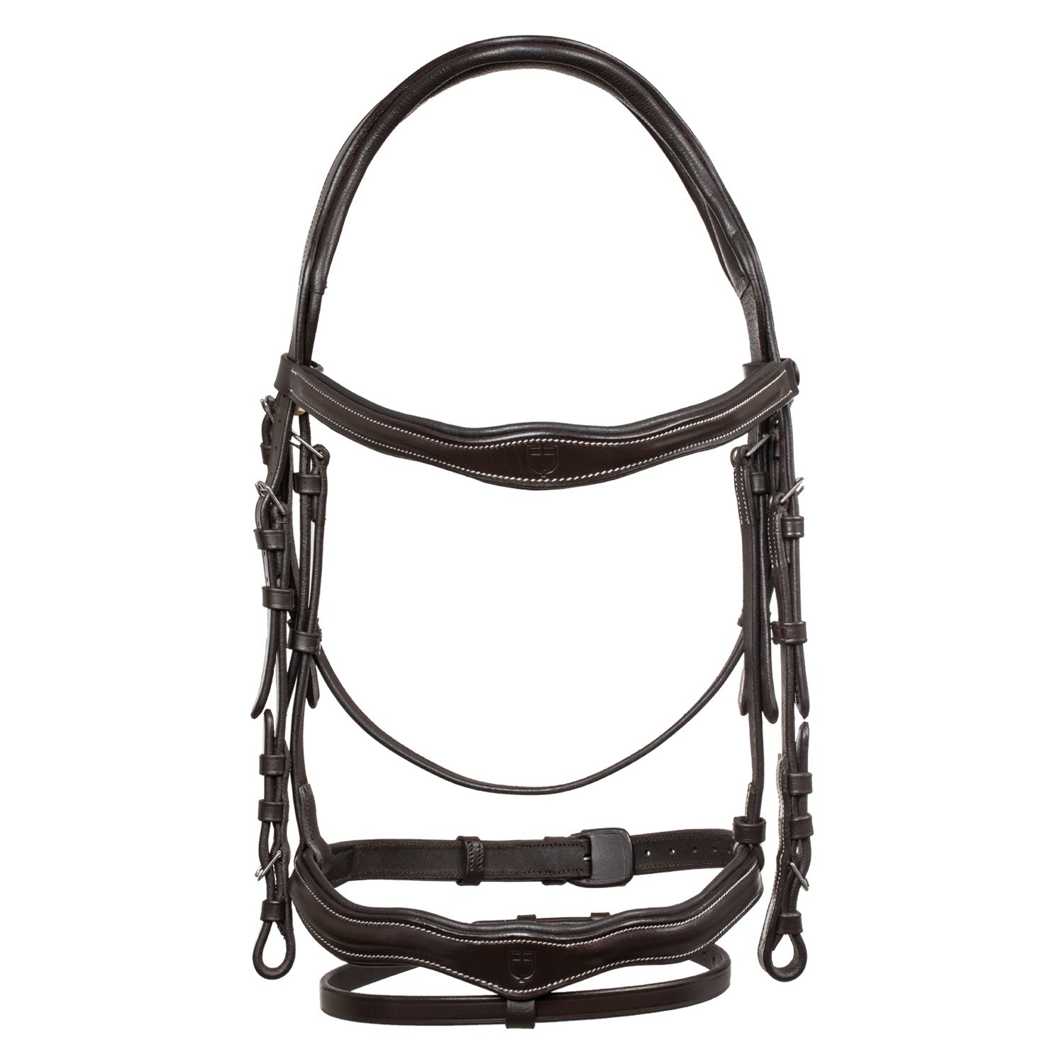 Bridon anatomique en cuir italien Equestro