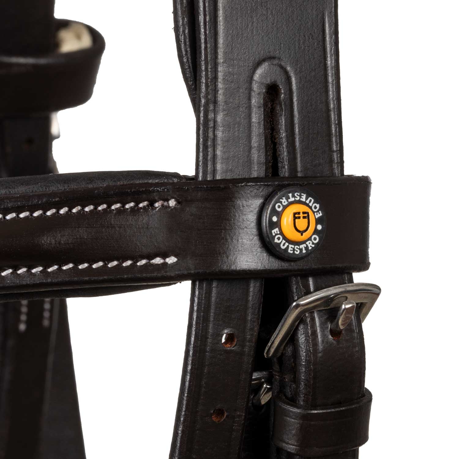 Bridon anatomique en cuir italien Equestro