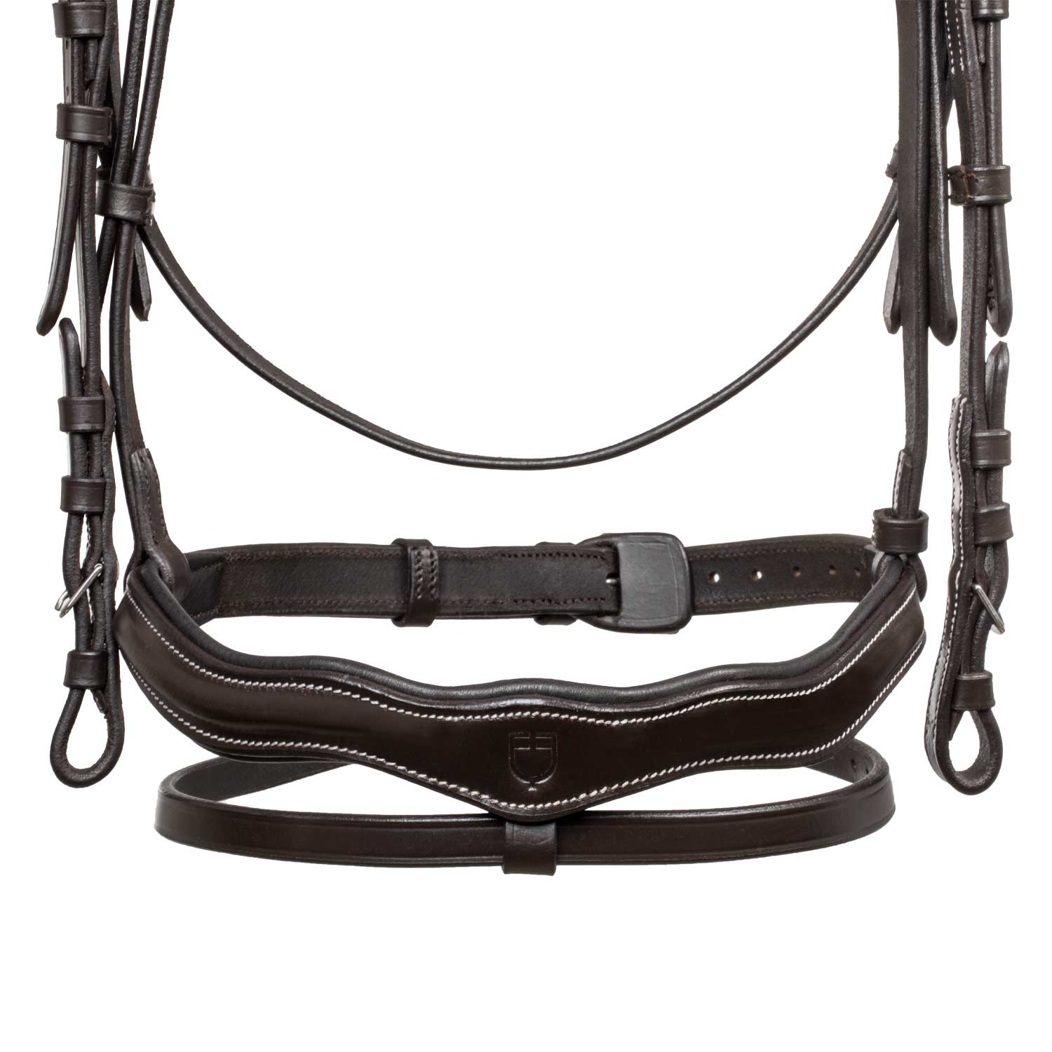 Bridon anatomique en cuir italien Equestro