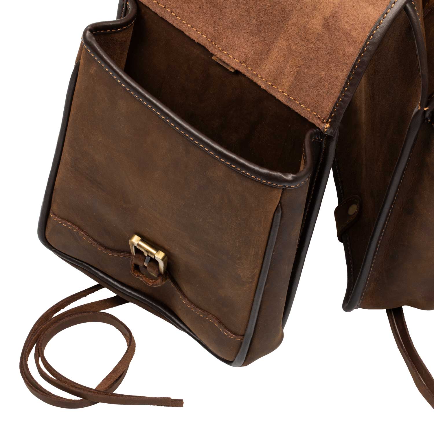 Sacoche de pommeau selle western en cuir