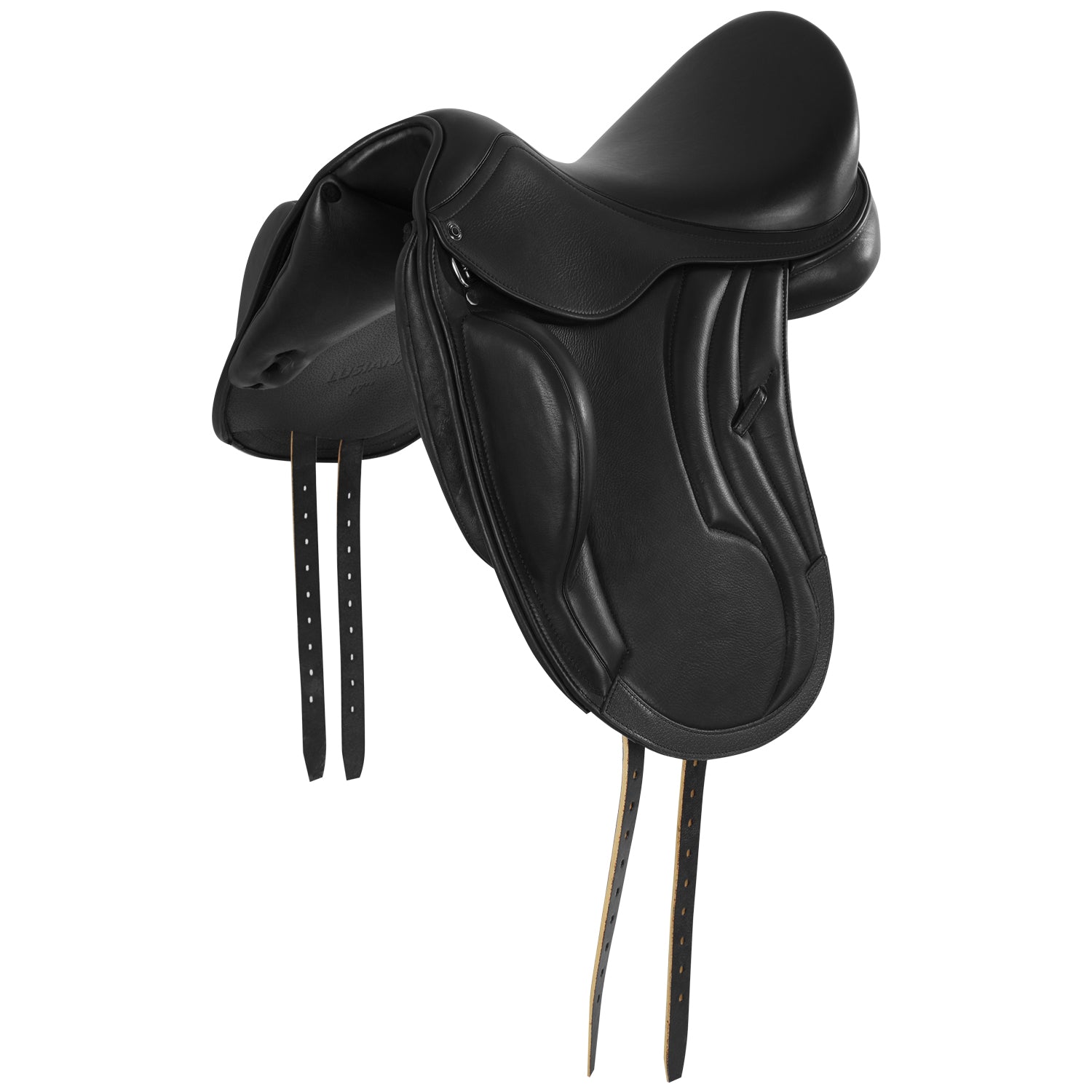 Selle de dressage monoquartier en cuir de veau – Modèle Luisiana