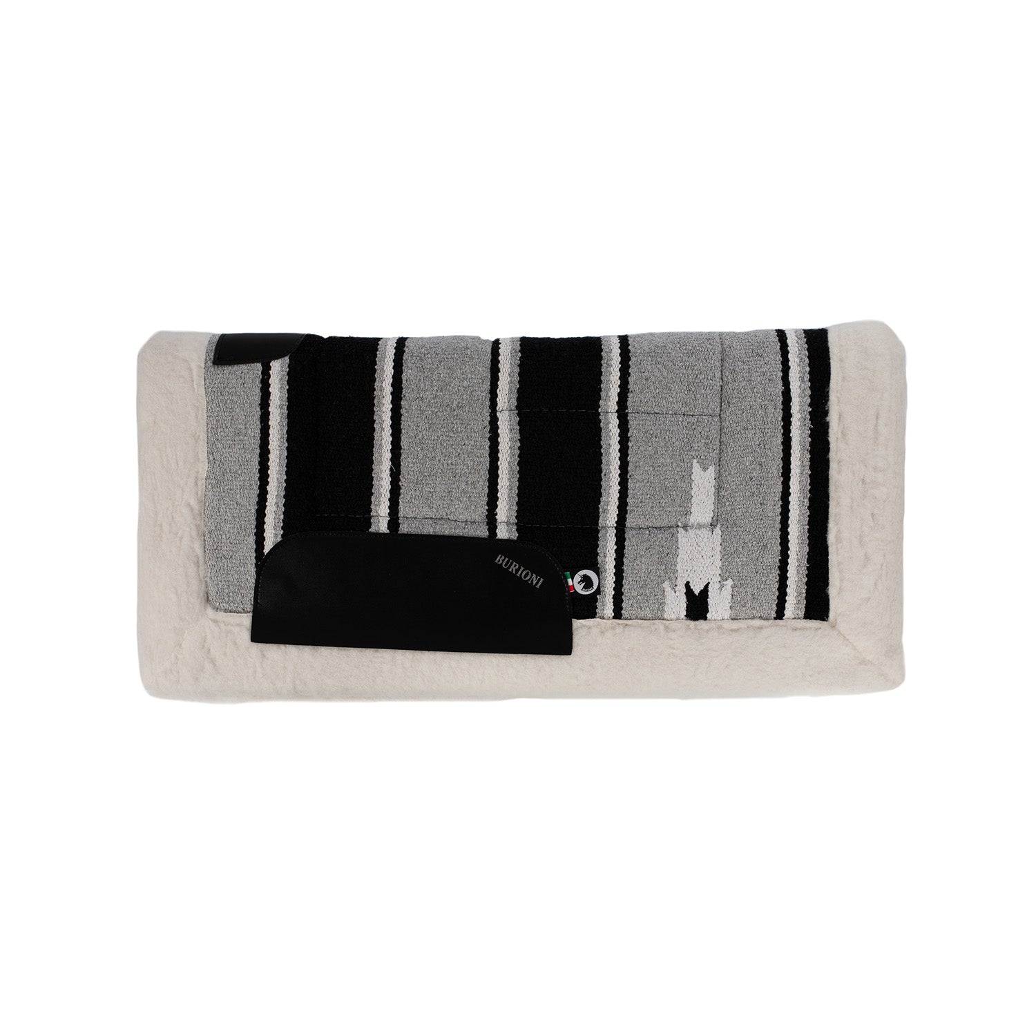 Tapis de selle western Navajo – Doublure mouton synthétique & confort optimal