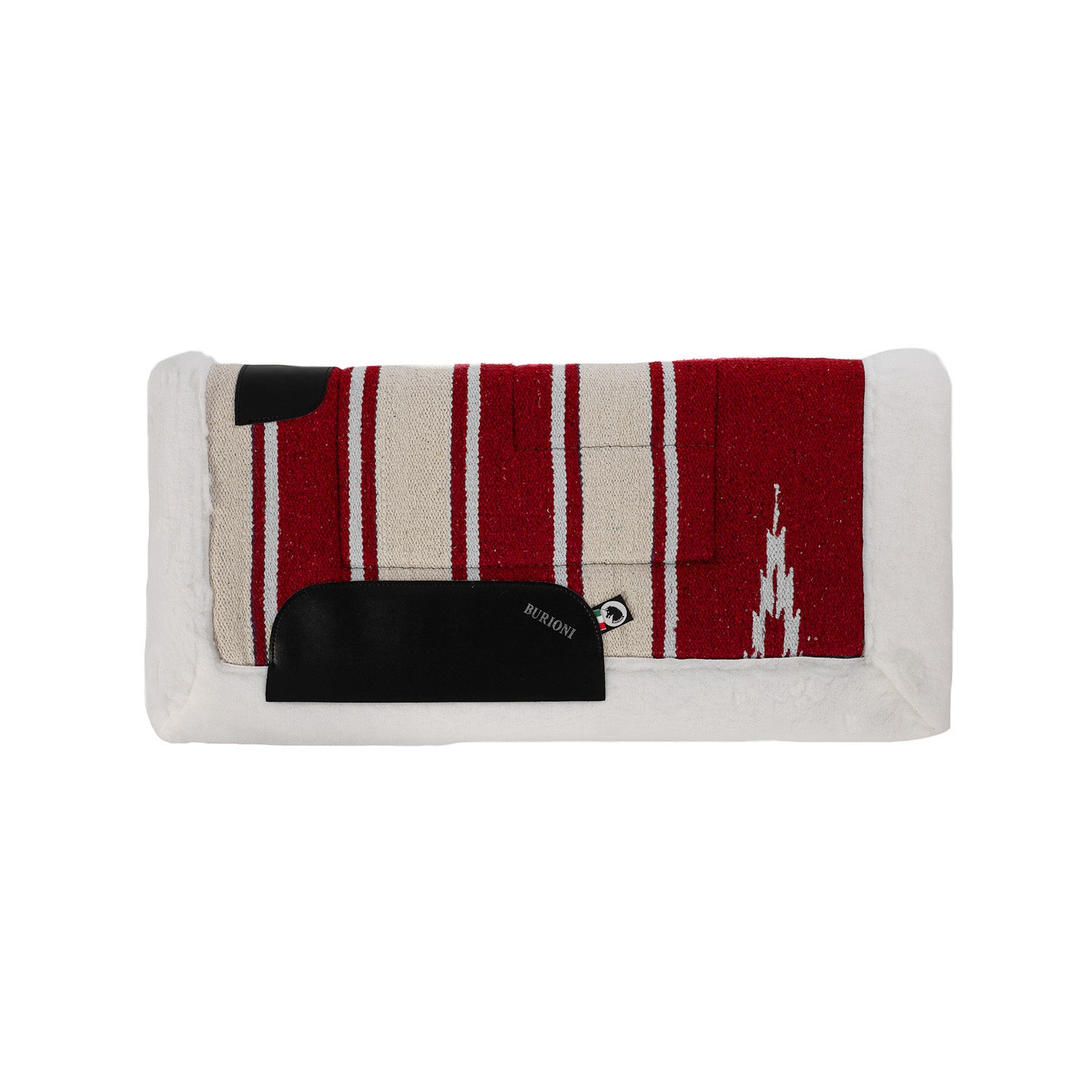 Tapis de selle western Navajo – Doublure mouton synthétique & confort optimal