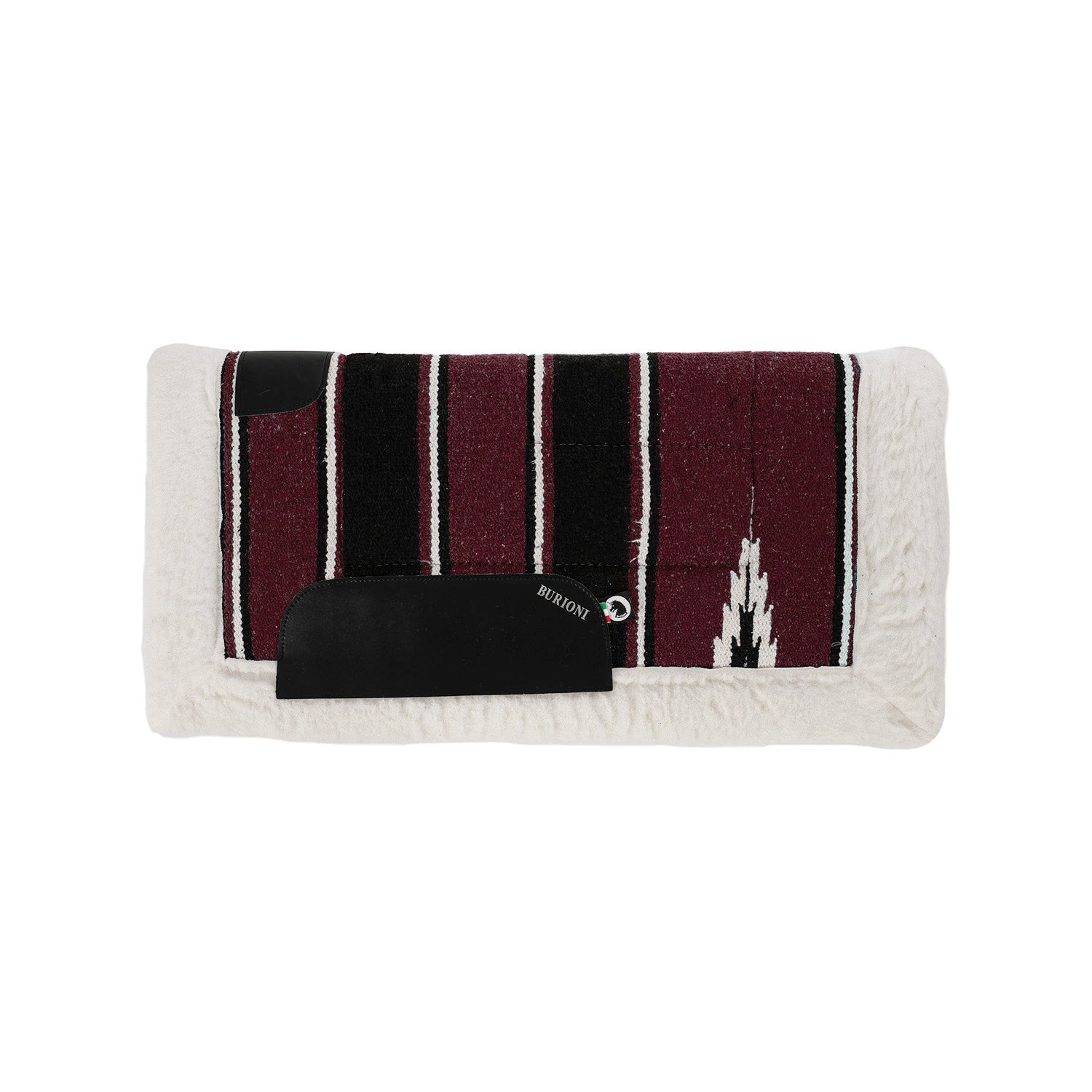 Tapis de selle western Navajo – Doublure mouton synthétique & confort optimal