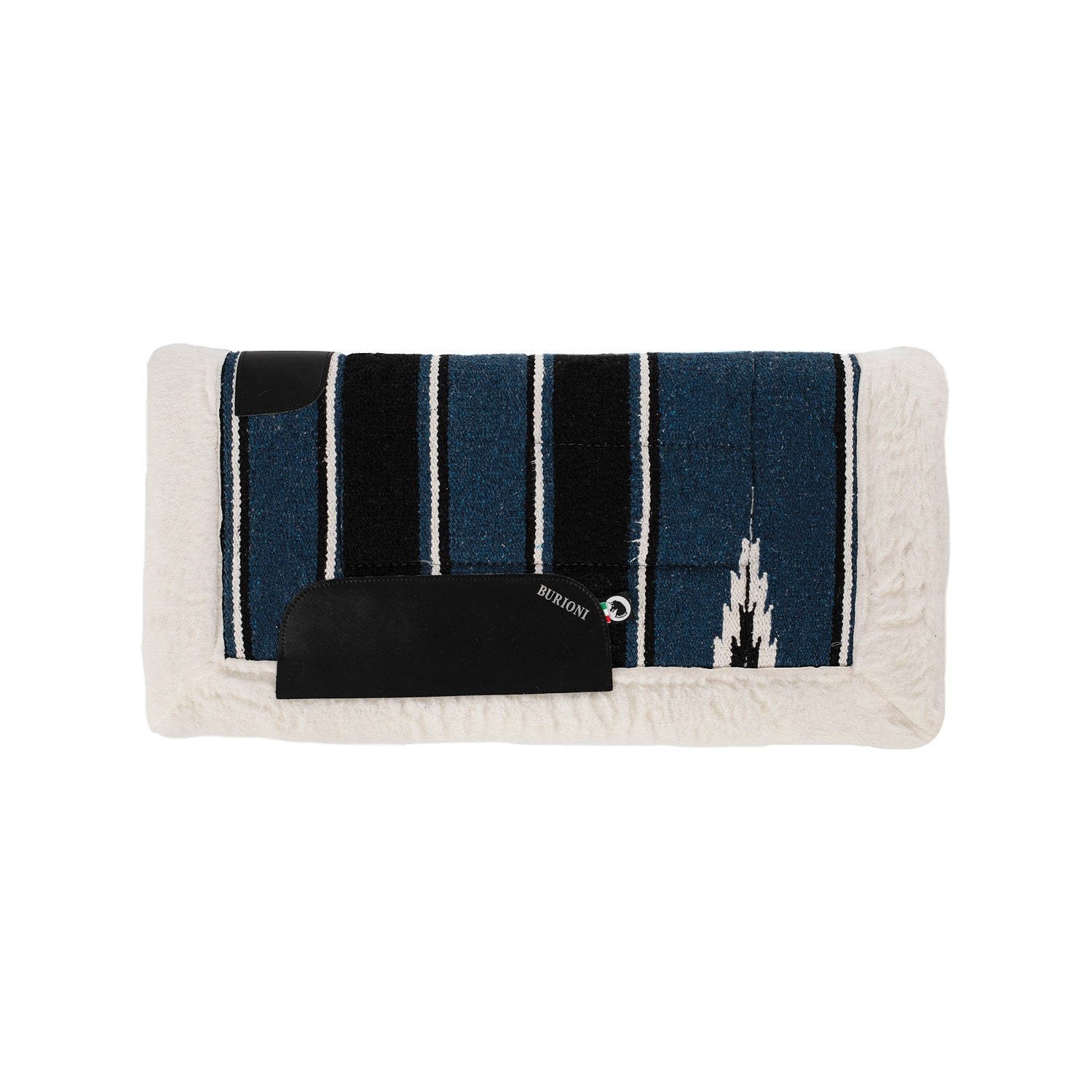 Tapis de selle western Navajo – Doublure mouton synthétique & confort optimal