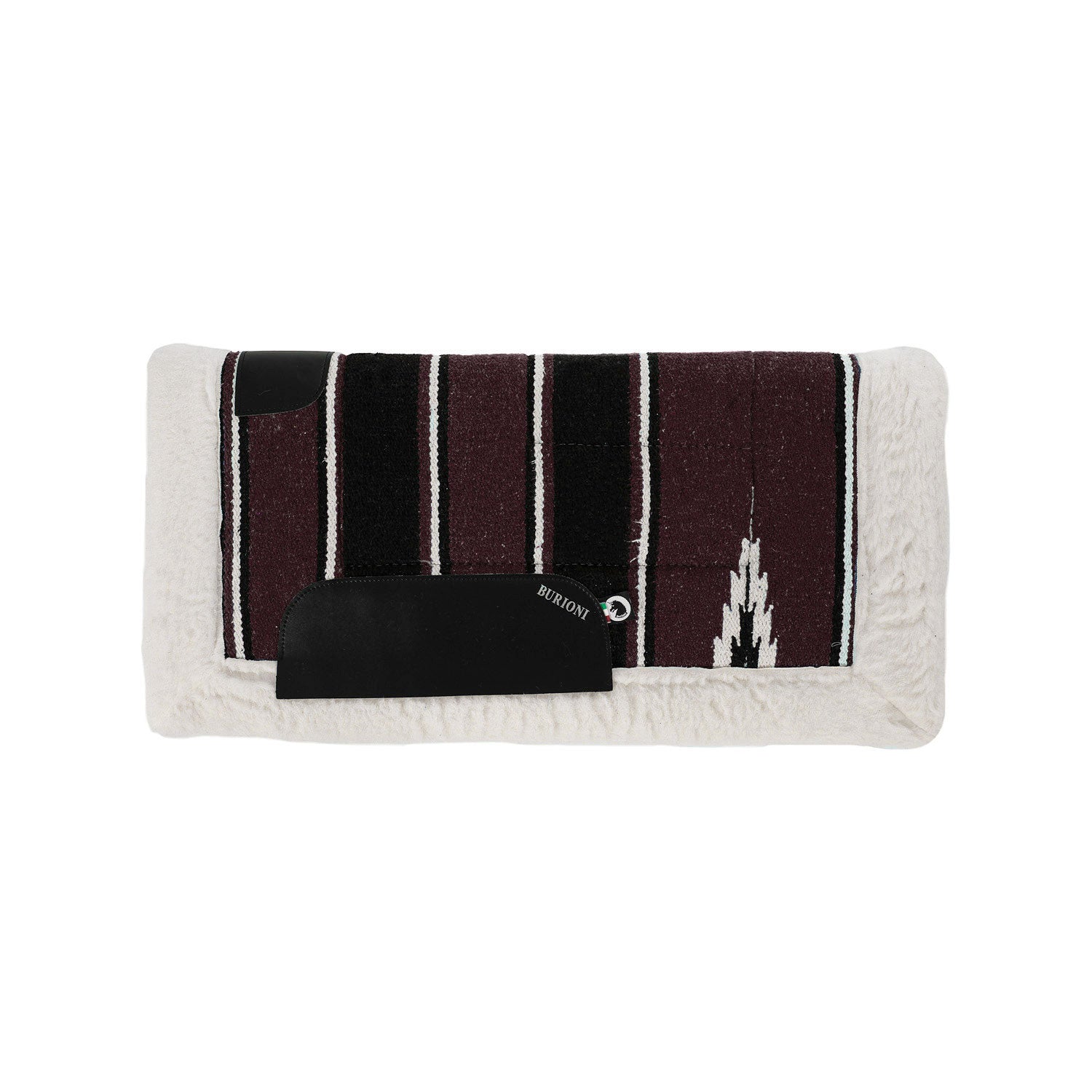 Tapis de selle western Navajo – Doublure mouton synthétique & confort optimal