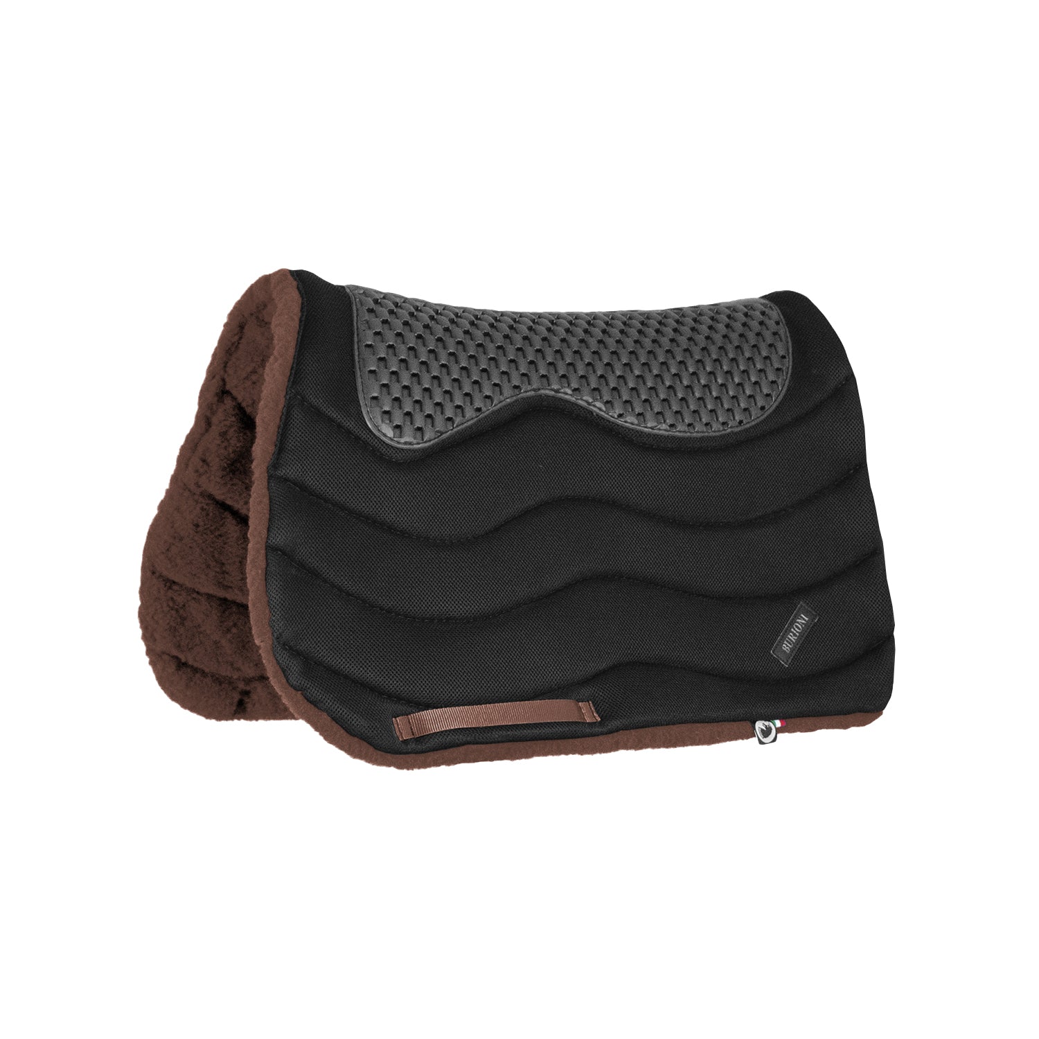 Tapis de selle Endurance Trekking – Techno/Laine avec inserts gel