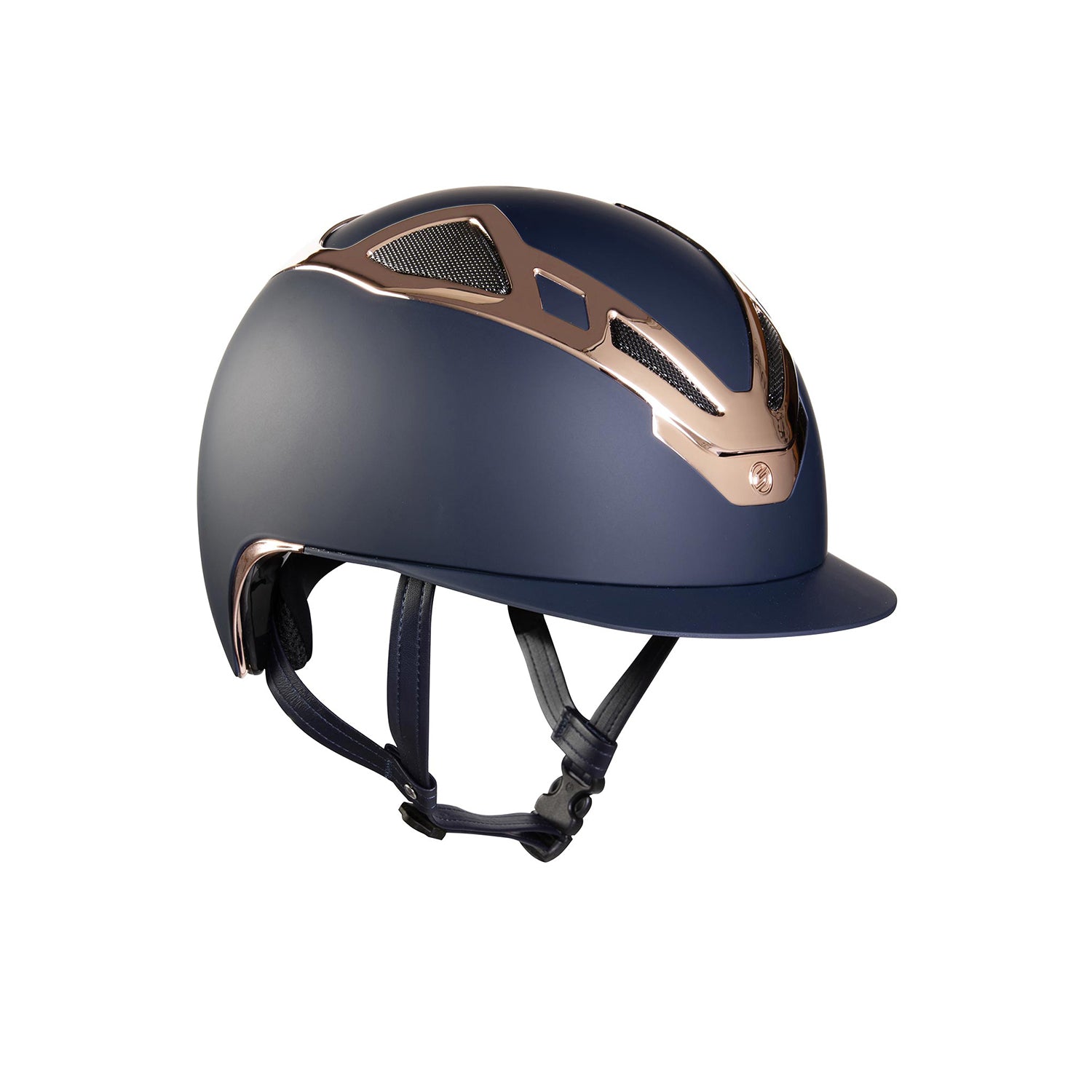 Apex Chrome Mattbrauner Helm