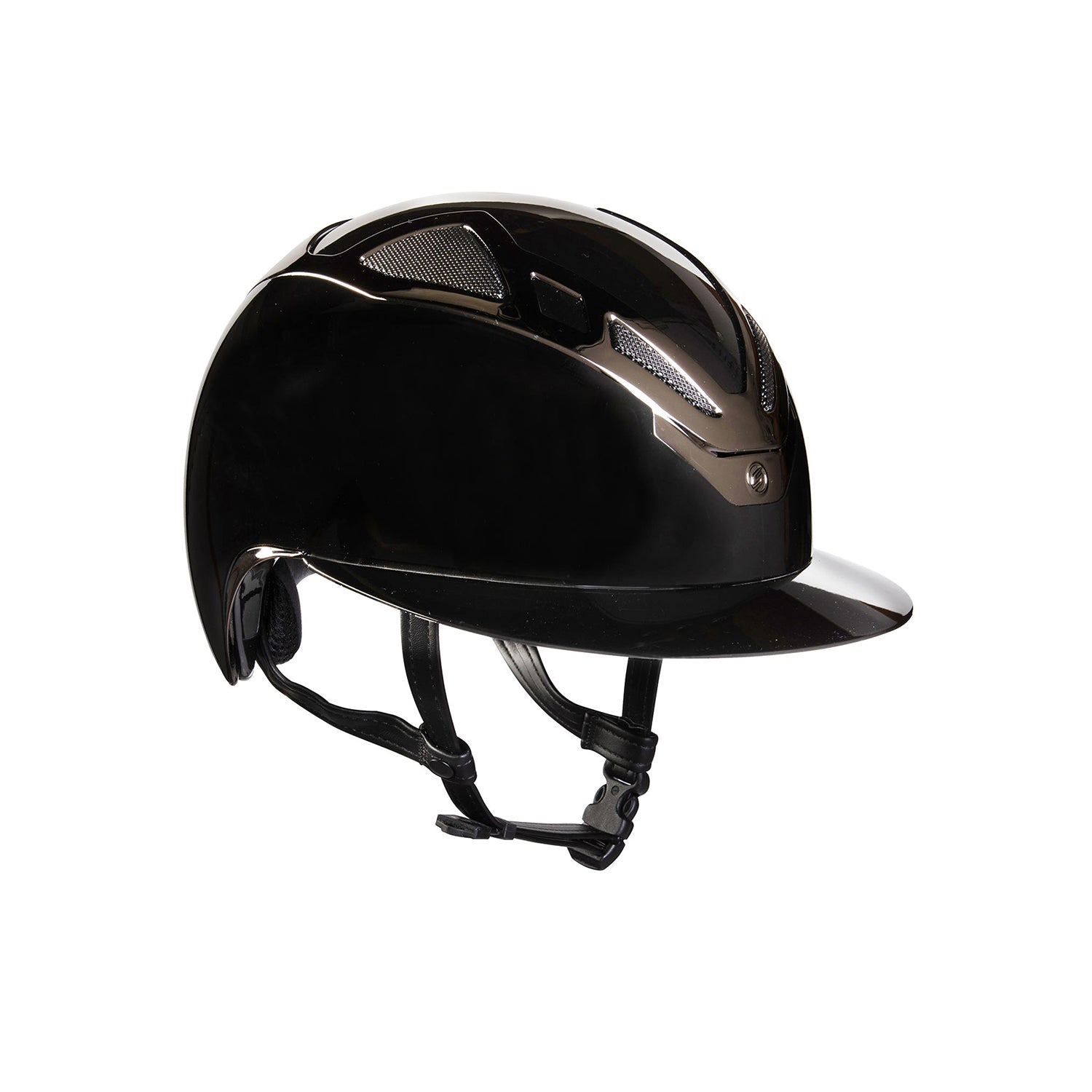 Apex Chrome Mattbrauner Helm