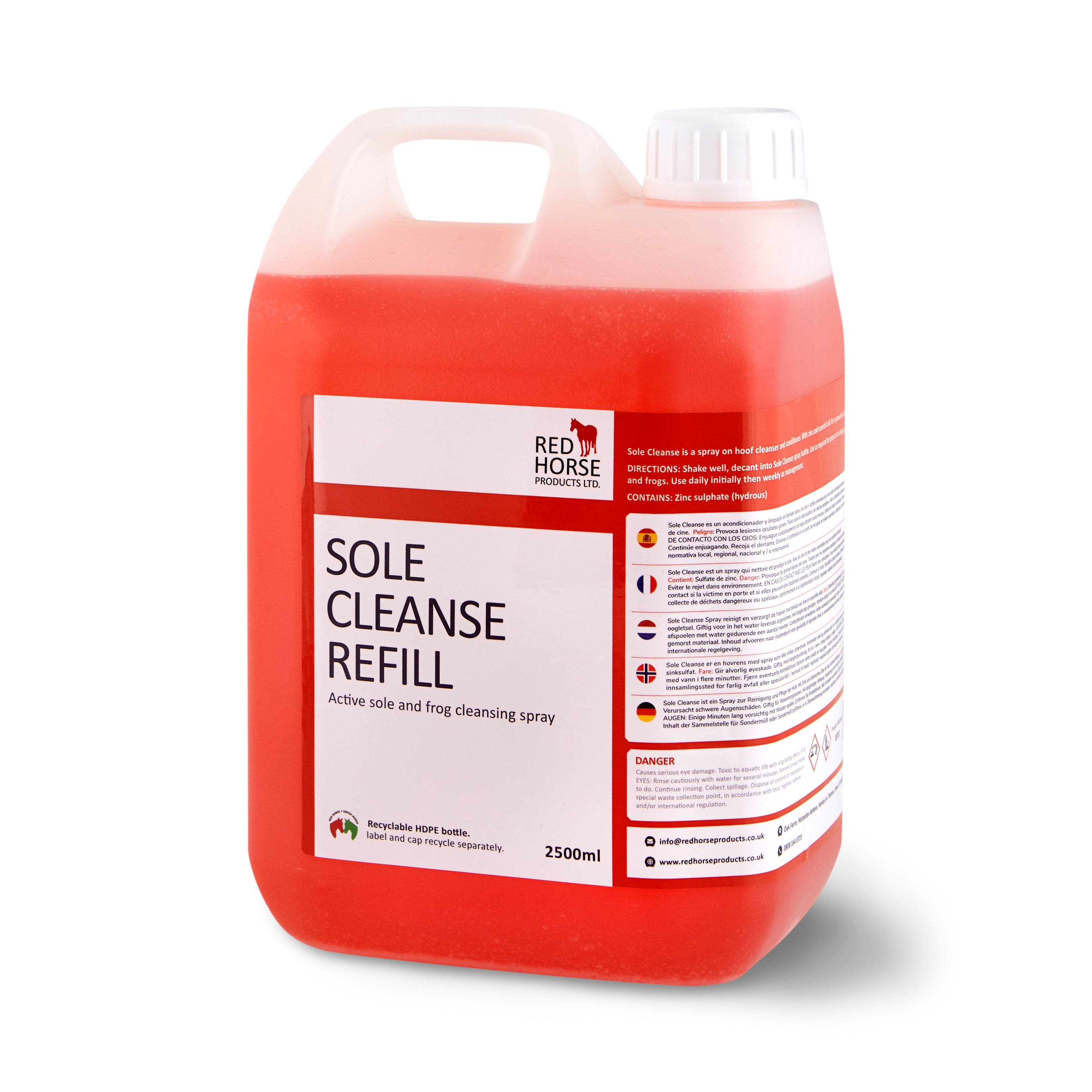 Sole Cleanse – Spray nettoyant et assainissant pour sabots